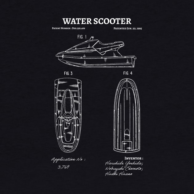 Water Scooter Patent / water scooter gift idea by Anodyle